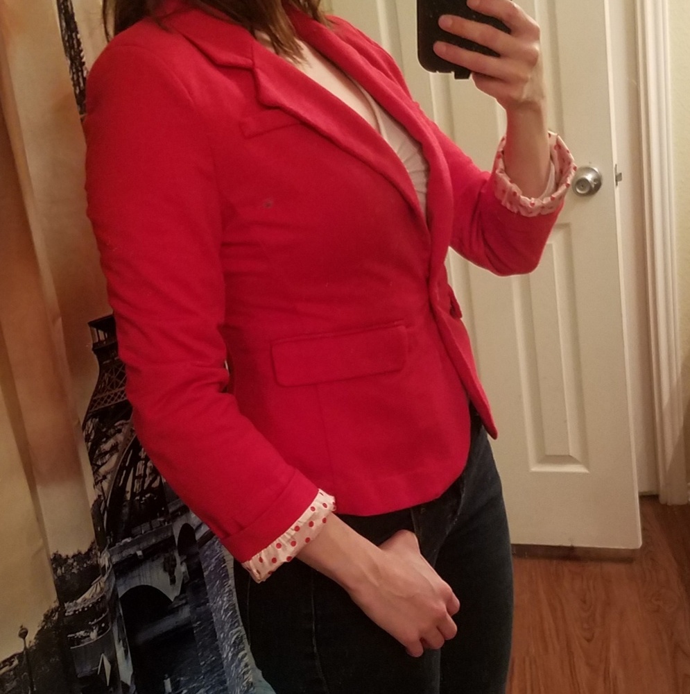 Red Blazer
